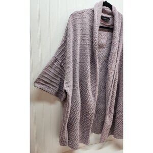 Lane Bryant Textured Knit Open-Front Cardigan 22/28